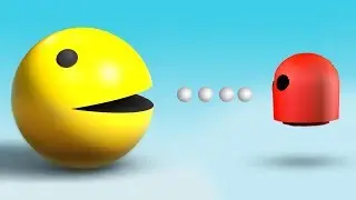 Learn Colors- PACMAN Eats Ghosts. Pacman learn Colors | Pacman Movie Cartoons for Kids