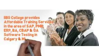 SAP Training in Toronto at IIBS -A Leading Provider with an Excellent Training Facilities & Programs