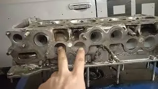 Конфигурация ГБЦ - распил головы.