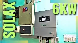 SOLAX 6KW INSTALLATION WITHOUT BATTERY