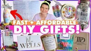 DIY gifts people ACTUALLY want to get! ✨ Perfect for Moms, Teachers, Brides, Grads on a budget