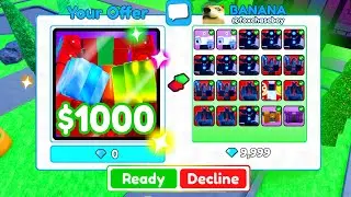 Trading GODLY PRESENT MAN in Toilet Tower Defense