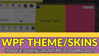 WPF Change theme and skins during run time dynamically