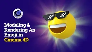 Modeling & Rendering An Emoji In Cinema 4D