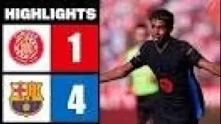 Highlights | Barcelona 4-1 Girona | LaLiga #lamineyamal #barcelona #daniolmo #pedri #laliga