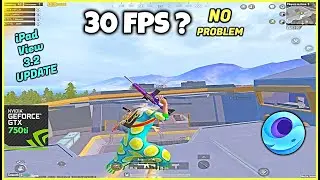 Dominating in 30 FPS 🔥 1440x1080 iPad View 3.2 | i5 2400 | GTX 750ti | PUBG Mobile Gameloop Emulator