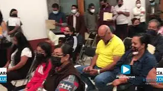 Dirección de salud Zacatlán se reúne con vendedores fijos y semifijos del mercado revolución