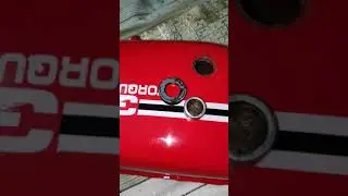 Original Yamaha Rajdoot RD 350 oil tank lens
