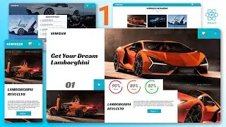 🔥 Master the Art of React js: Crafting a Sleek Sports Car Website (1)