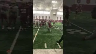 Transfer LB Cam Riley has hit the ground running in his first FSU practices 