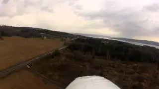 Onboard GoPro on a HobbyKing Bixler (Flight-test #2)