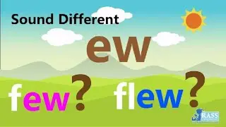 Sound Different | ew(few) ew(flew) | 3 Phonics Readers | Go Phonics 4C Unit 15-17 | EFL