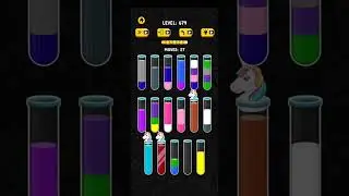 Map 679 Solution||Color Water Sort 3D!