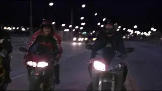 BIKER BOYZ | БАЙКЕРЫ | ТРЮКАЧИМ НА ДОРОГЕ НОЧЬЮ