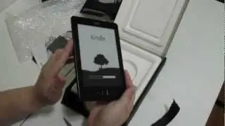 Tirando da caixa: Kindle