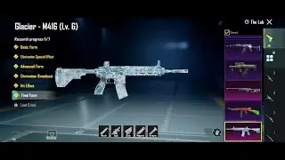Finally 😱💖 M416 Glacier Upgrade Level up 1 To 6 For 20 Material BEST Moments in PUBG Mobile