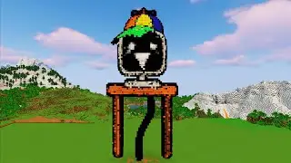 SPRUNKI Mr. Fun Computer | 3D Pixel Art Build | Tycoon Home Video (1995) Effects