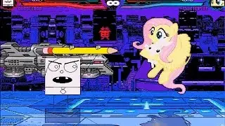 Mugen : Doodlebob Vs Fluttershy (MLP) (Request)