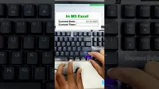 Insert Current Date & Time Instantly in Excel | This Shortcut Will Blow Your Mind! 