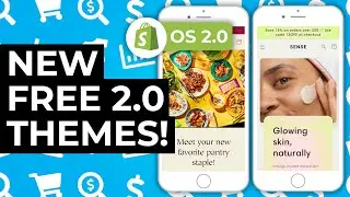Shopify Released NEW FREE 2.0 Themes! Shopify Crave Theme & Shopify Sense Theme