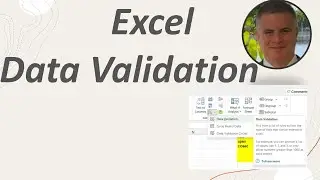 How  to Apply data validation to cells in Microsoft Excel ?