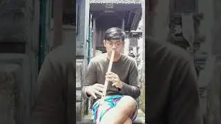 suling dari bali #guitar #suling #balinese