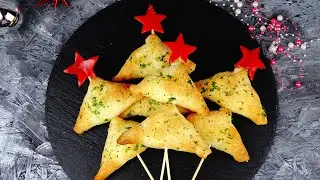 Оригинальная 🎄 НОВОГОДНЯЯ ЗАКУСКА 🎄 в виде Ёлочек
