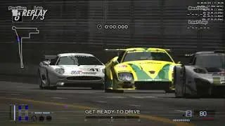Gran Turismo 4 PCSX2 v1.7 - Jaguar XJ220 LM Race Car Gameplay on GTX 1050 ti