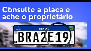 CONSULTAR-PLACA-DOVEÍCULO I Ache o Proprietário (Endereço e tel)