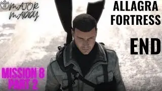 SNIPER ELITE 4 MISSION 8 "ALLAGRA FORTRESS"  WITH NO COMMENTARY FULL WALKTHROUGH PART 2 #MAJORMADDY