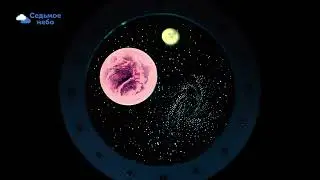 Звездное небо. Оптоволокно. Мерцание. Падающие звезды. Комета. Галактика. Светящиеся планеты.