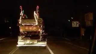 Christmas firetruck