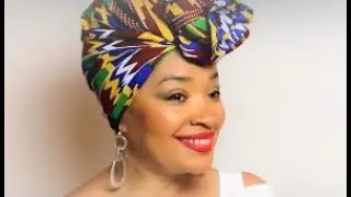 Quick & Easy Headwrap Tutorial, Head Wrap, Natural Hair,Turban, TWA, #5| Subscribe, Share, Like