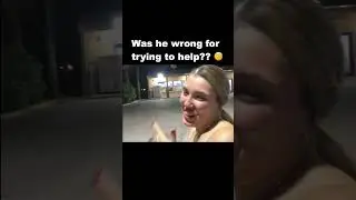 Was he wrong for doing this?? 🧐