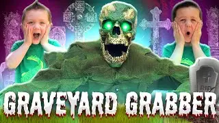 Grave Grabber Spirit Halloween | Unbox Setup Halloween Animatronic New 2023 | Spirit Throwback Thurs