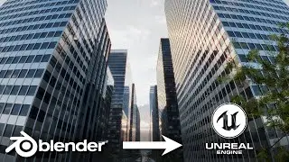 How to Export The City Generator | Blender to Unreal Engine