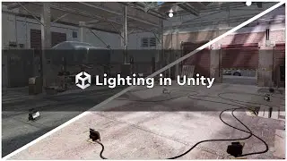 Automotive Garage Workshop Interior Lighting in Unity (URP)