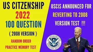 USCIS naturalization civics interview test 2022