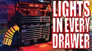 Light up your Tool Box Drawers & Top Chest