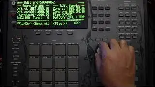 116.  MPC3000 Vailixi Real Time Sample Editing