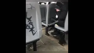 Неадекватный водитель маршрутки в Туле