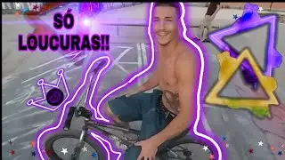 NEM QUÊ O PÉ CAIA .
 SEM ANDAR EU NÃO FICO .