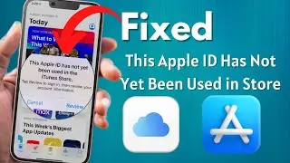 Review Apple ID ( Fixed This Apple iD Has Not Yet Been Used in The iTunes Store ( Latest 2022 )
