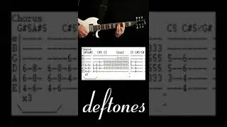 Deftones Crenshaw Punch Guitar Tab Cover