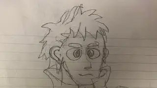 The end of an anime OP
