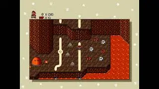 Super Mario Bros X2 Beta 5 - Mario and Luigi: Dark Bit Invasion Devlog 1 - World Map preview