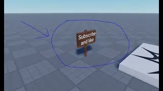 How to add text on signs in Roblox Studio!
