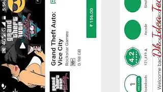 GTA vice city for android play store only  reedeem code