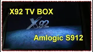 Smart BOX X92 3 ram 32 rom Amlogic S912 TV Box Eight-core