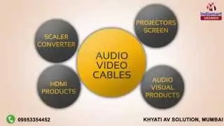 Audio Visual and Networking Products by Khyati Av Solution, Mumbai